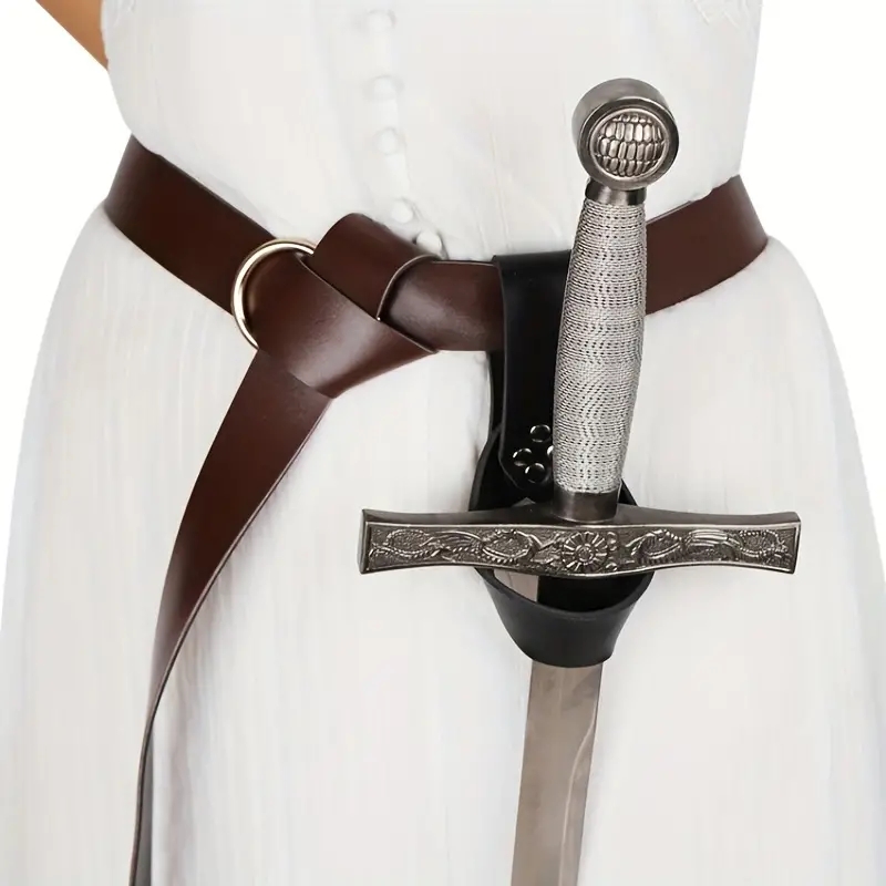 Ретро-кожаный пояс викингов с  – обзор и цена Cosplay Prop Dagger