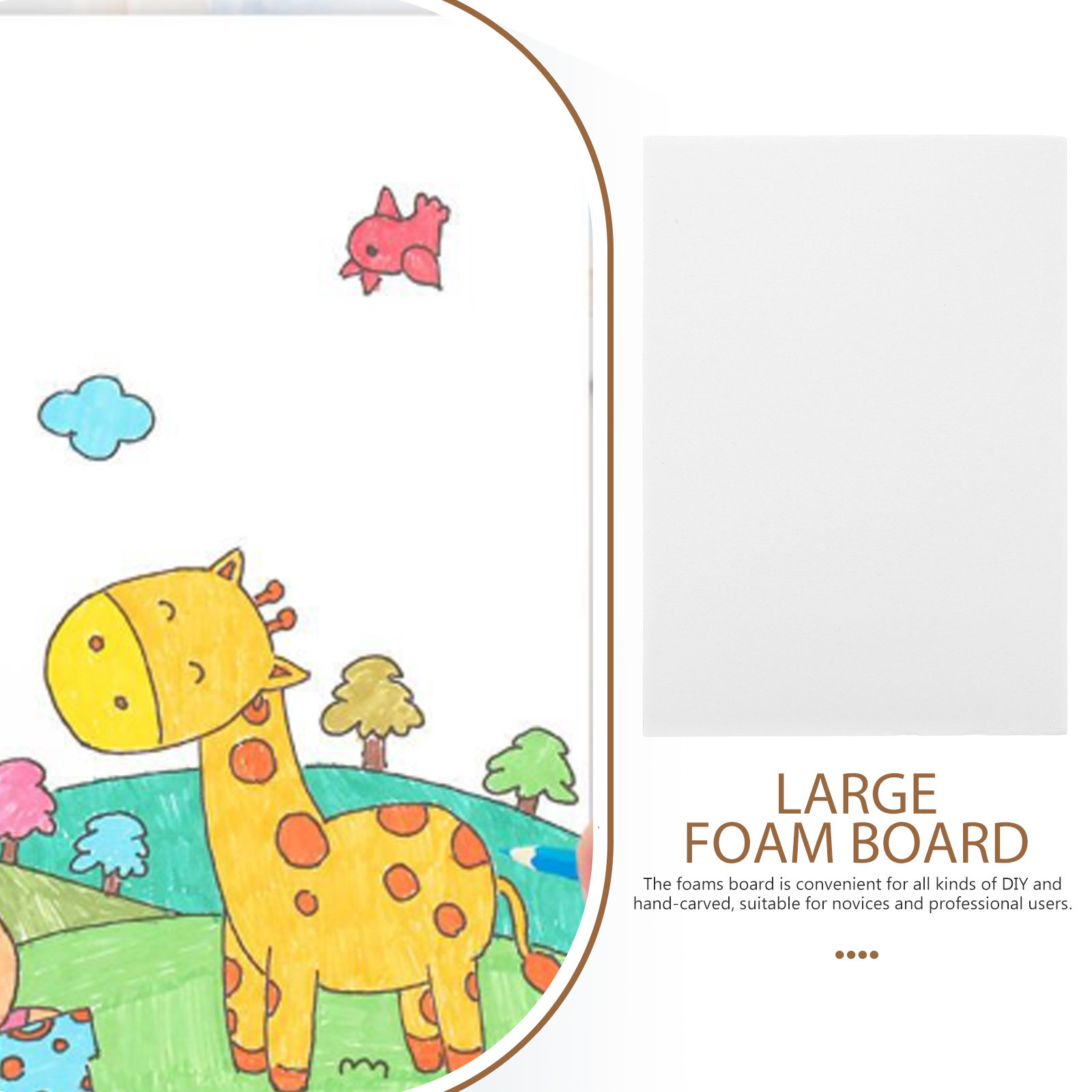 10 шт. больших пенокартонных л – обзор и цена Cosplay Prop Foam Board
