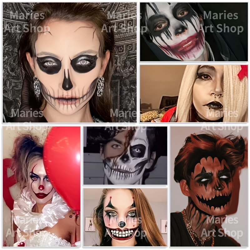 5 шт., черный и белый цвет, 30 – обзор и цена Cosplay Prop Paint