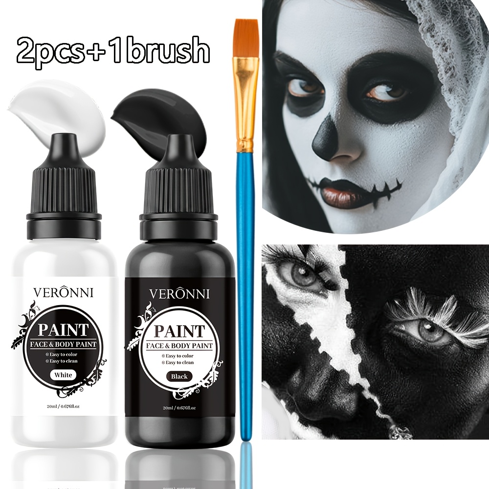 Набор из 2 бутылочек черно-бел – обзор и цена Cosplay Prop Paint