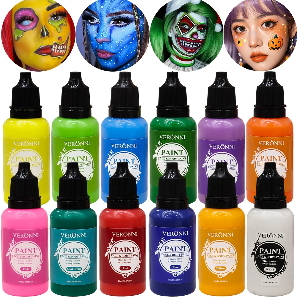 Набор из 2 бутылочек черно-бел – обзор и цена Cosplay Prop Paint